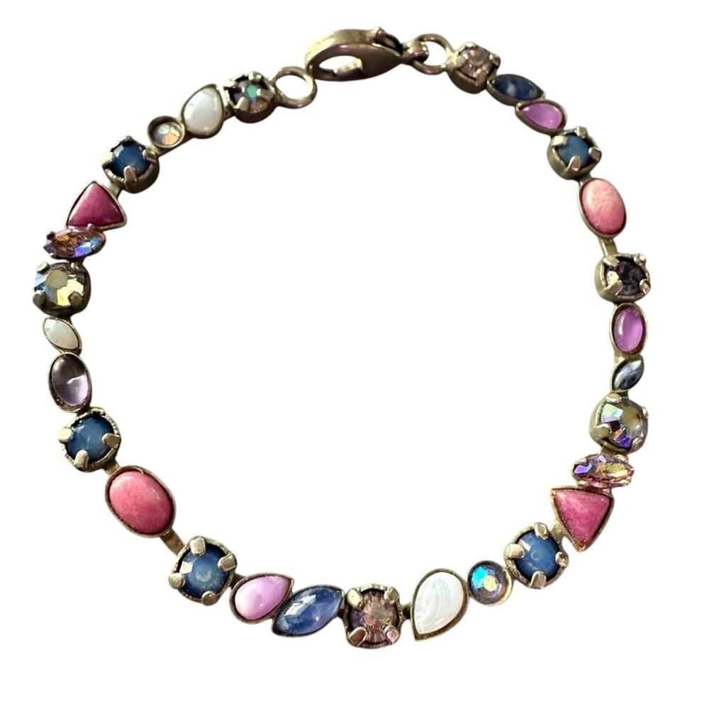 Sorrelli Crystal Silver Tone Bracelet